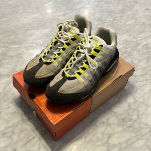 Air max 95 Classic 2005 grey, neon yellow size 11.5